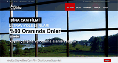 Desktop Screenshot of akyildizcamfilmi.com